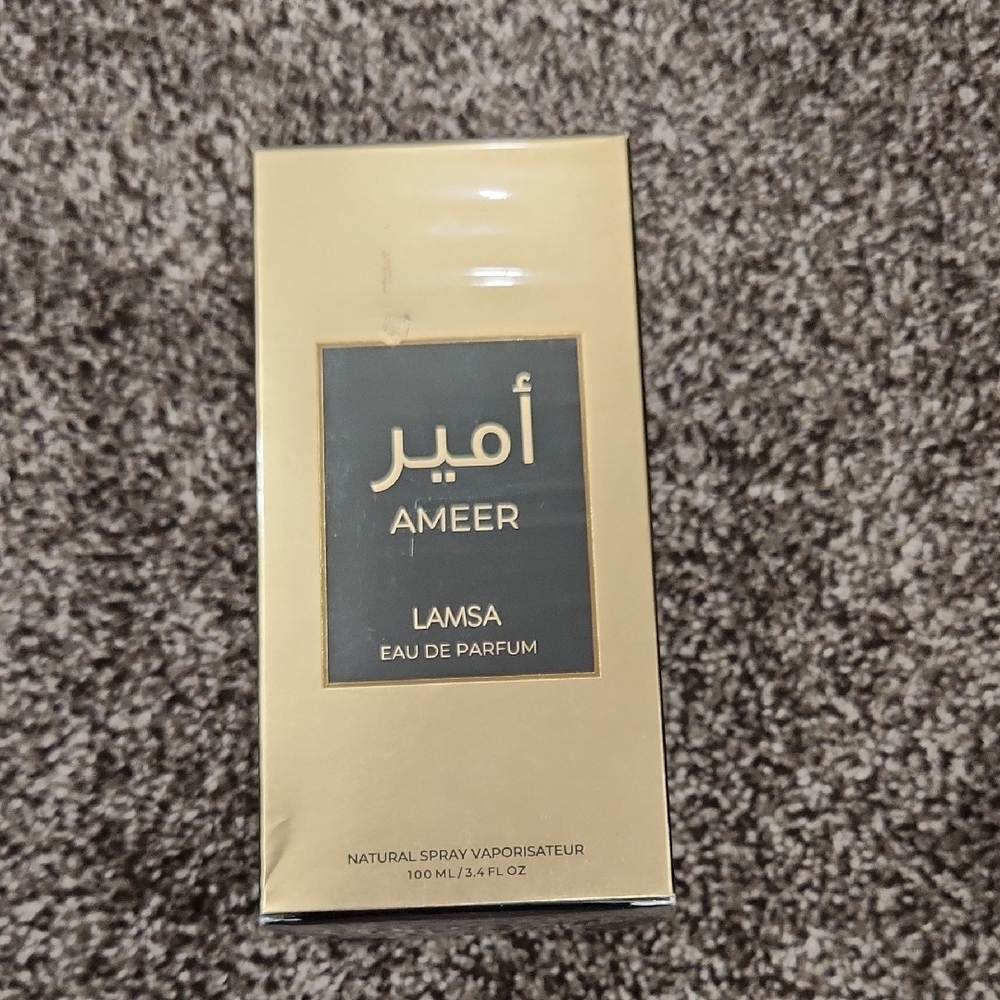 Lamsa Eau de Parfum - Gold and Black